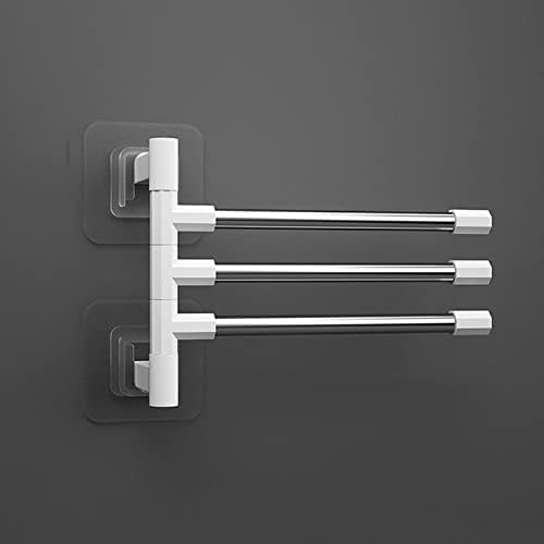 Bluelans 12 Stainless Steel Towel Bar with Rotatable Design