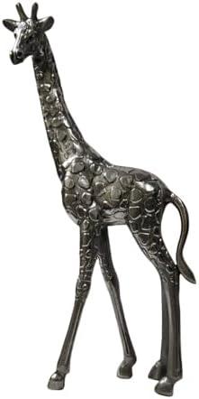 DECORVOID Metal Giraffe Sculpture Statue