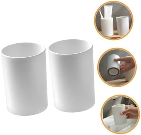 Luxshiny Reusable Toothpaste Cups 2pcs