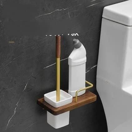 Toilet Brush with Holder - Modern Design Easy to Clean