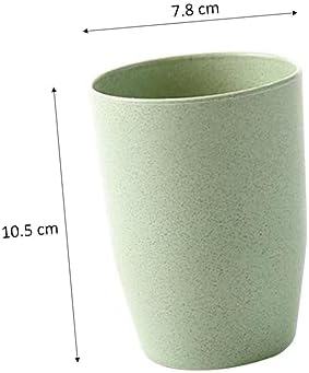 KONTONTY Wheat Stem Bathroom Tumbler Cup