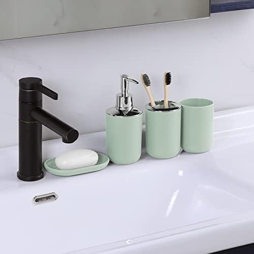 IMAVO 7-Piece Grey Bathroom Accessories Set