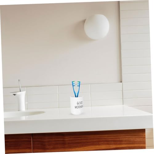 Tineasur Bathroom Tumbler Cup Reusable Unbreakable Plastic