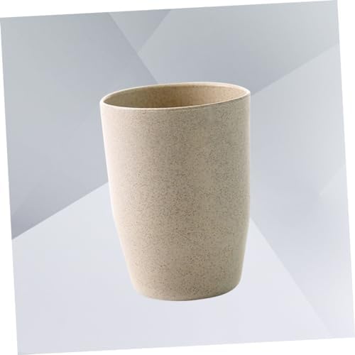Luxshiny Wheat Stem Bathroom Tooth Cup Tumbler