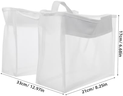 Cabilock Portable Mesh Bath Toy Organizer with Pockets