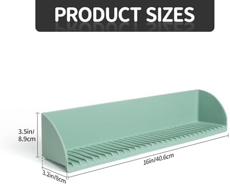 Silicone Splash Guard for Bathtub with 4 Suction Cups