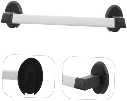 GLEAVI Wall Mounted Towel Rack Slippers Holder Organizer