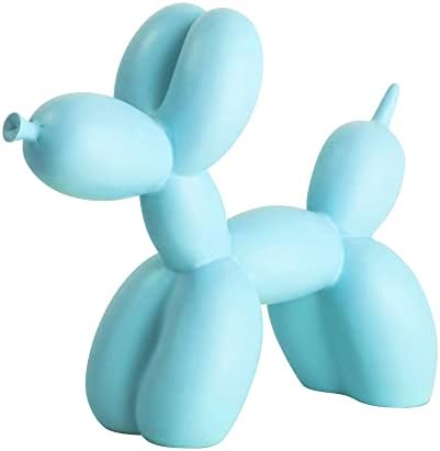 Addzoe Resin Balloon Dog Sculpture - Light Blue