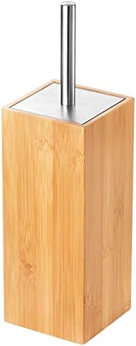Bamboo Toilet Brush Tall for Eco-Friendly Cleaning