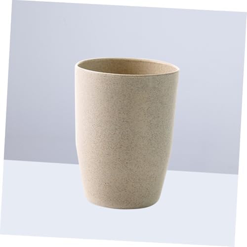 BUGUUYO Wheat Stem Rinsing Mug for Bathroom Use