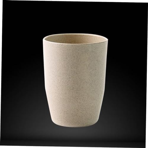 WOONEKY Bathroom Tooth Mug Made from Wheat Stem 1