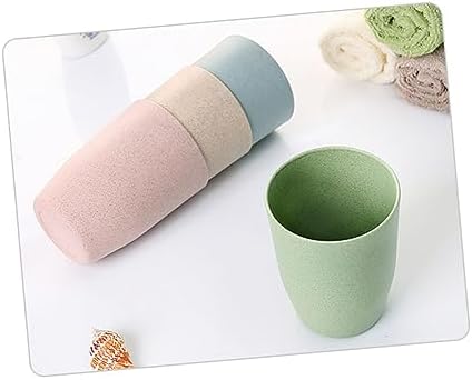 RORPOIR Wheat Stem Bathroom Tooth Cup Tumbler