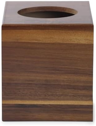 YANGQIHOME Acacia Wood Tissue Box Cover