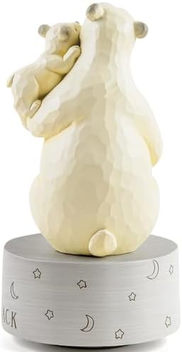 AIDLNS Polar Bear Family Music Box Figurine Gift