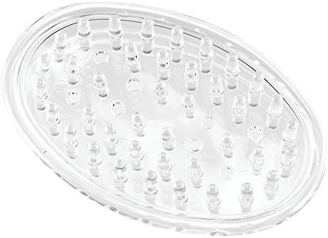 InterDesign Clear Plastic Soap Dish Set of 3