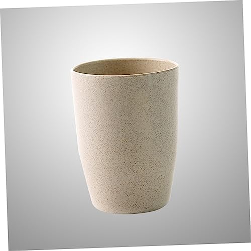 Gatuida Bathroom Rinsing Mug Wheat Stem Tumbler Cup