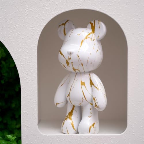 Resin Bear Statue Home Decor Sculpture Ornament