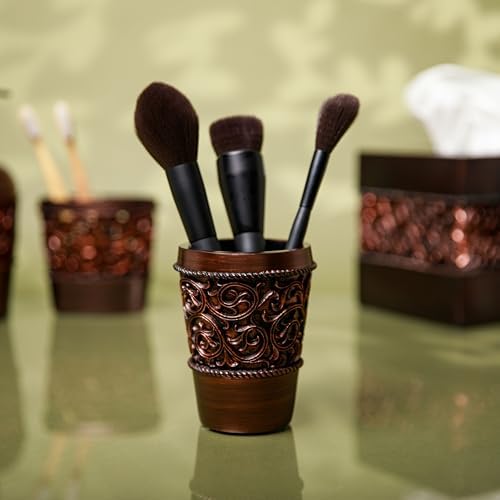 Essentra Home Bronze Bathroom Tumbler Cup 1
