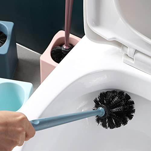 Eco-Friendly Toilet Brush with Long Handle and Hanging Design