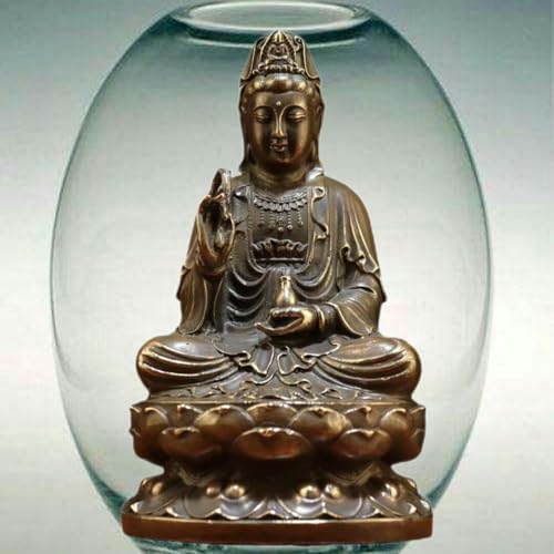 Ecqizer Feng Shui Buddha Statue for Home Office Decor