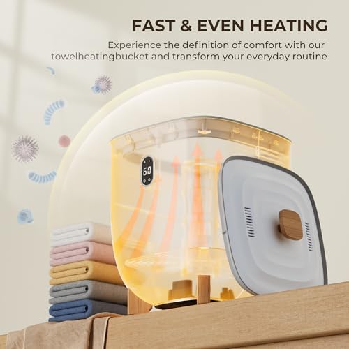 EUHOMY Towel Warmers with Dehumidifier and Auto Shut Off