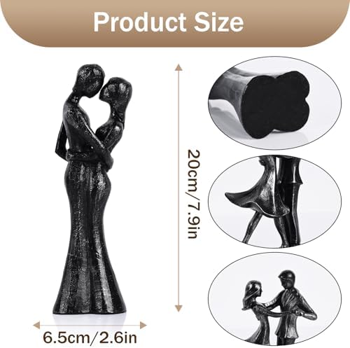 DOVDOV Romantic Couple Sculpture for Home Decor