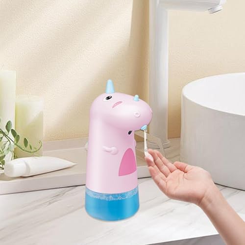 Yajuyi Automatic Pink Soap Dispenser for Kids 1