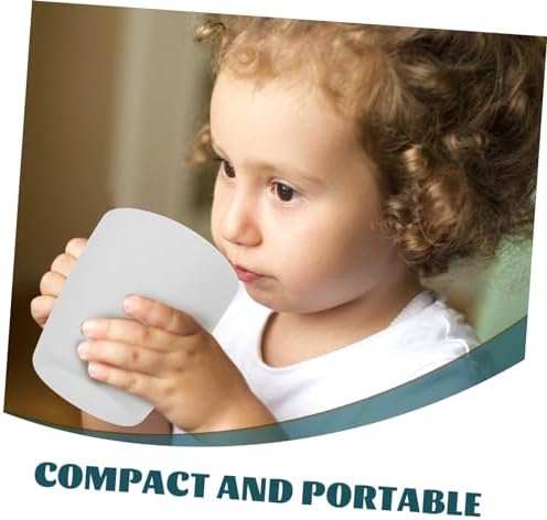 STOBAZA Spill Proof Silicone Water Cup for Kids