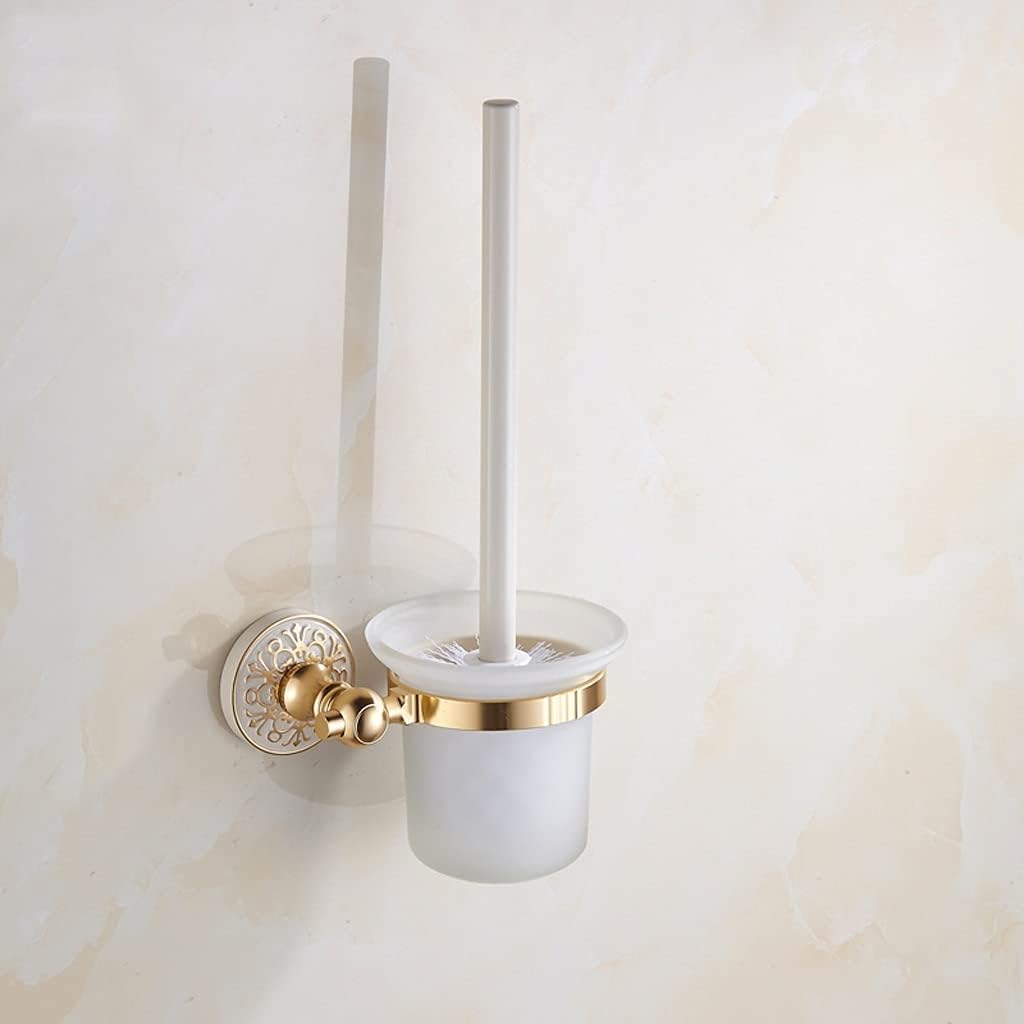XIAOSAKU Toilet Brush Holder with Long-Handled Brush