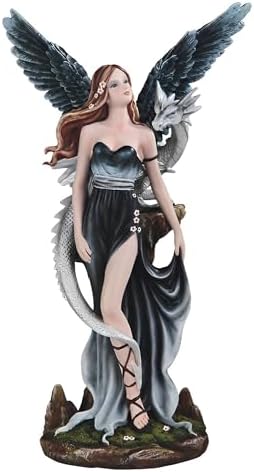 ICE ARMOR 15 Inch Gothic Dark Angel Fantasy Figurine