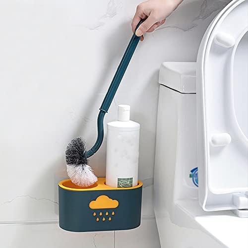 UOHUFIDABFD Toilet Brush with Hanging Handle
