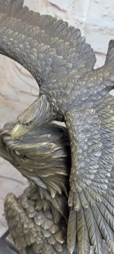Victory Eagle Flight Statue Real Bronze Decorative Figurine