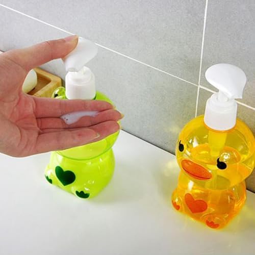 Kids Cartoon Pump Soap Dispenser - Refillable Lotion Container