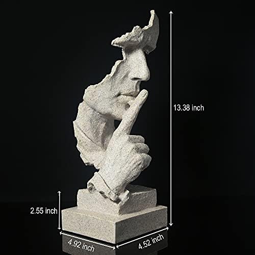 Fazhongfa Thinker Statue - Modern Abstract Art Resin Sculpture