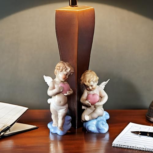 MTME Angel Cupid Porcelain Figurine Heartfelt Gift