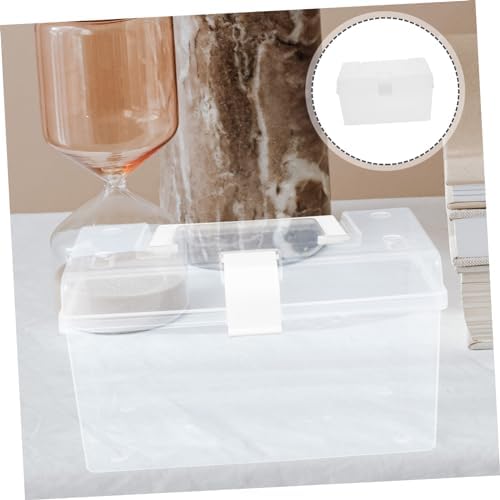 SECFOU Portable Medicine Cabinet with Buckle Closure