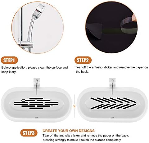 Secopad Anti-Slip Shower Stickers Set