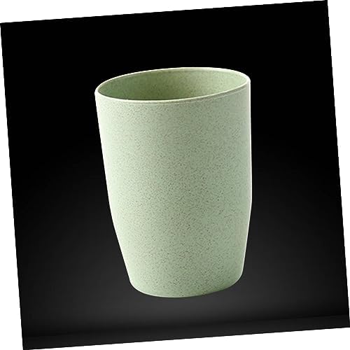 ETHZZLE Wheat Straw Bathroom Rinsing Mug
