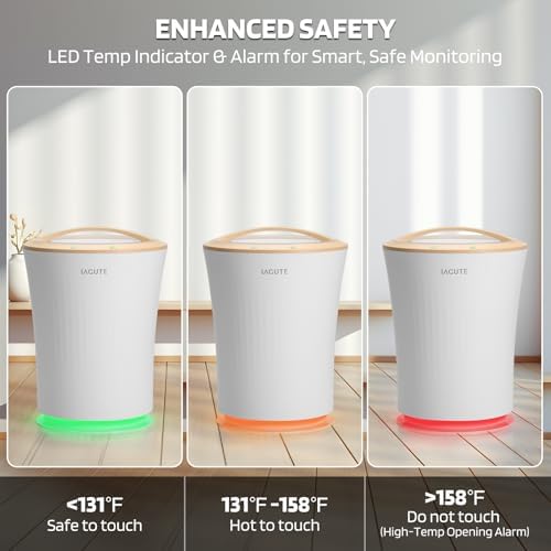 Lagute Towel Warmers Bucket with WiFi Control and RGB Light