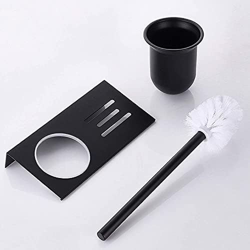 NIUBB Toilet Brush with Drip Tray and Holder