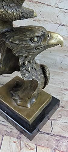 Victory Eagle Flight Statue Real Bronze Decorative Figurine