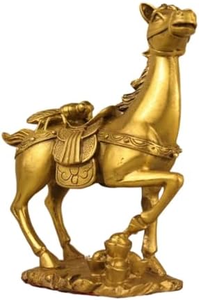 Ecqizer Feng Shui Horse Statue for Good Luck and Prosperity 1