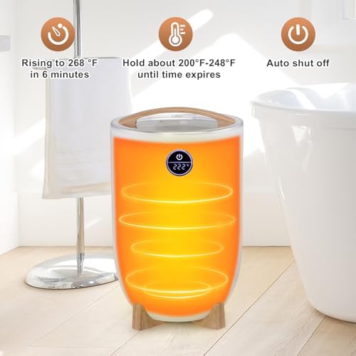 Winado Towel Warmer Bucket with Remote Control and Fragrance Holder
