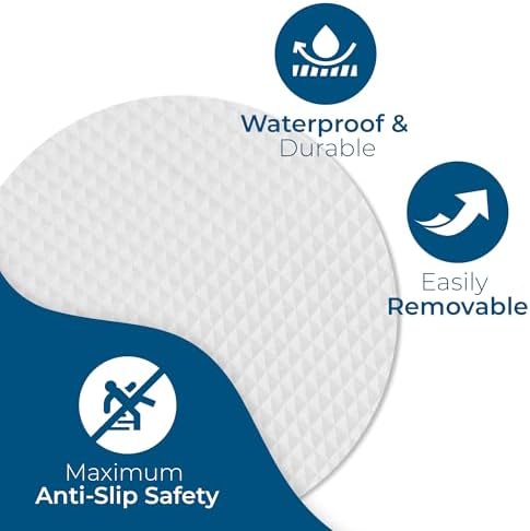 Homergy Anti-Slip Bath Stickers 24PCS Clear