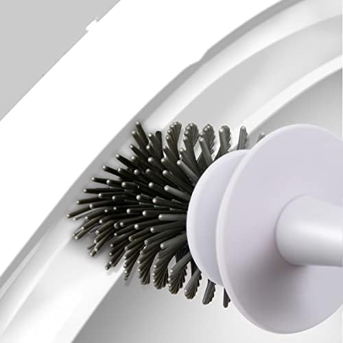 Eco-Friendly Toilet Brush Set with 360 Cleaning