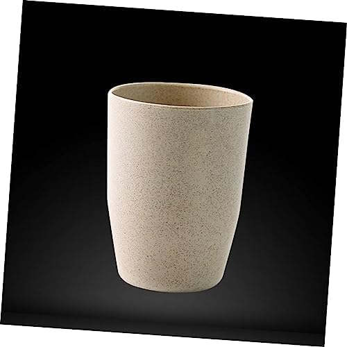 BUGUUYO Wheat Stem Rinsing Mug for Bathroom Use