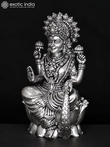 Goddess Lakshmi Brass Statue 25 Inch Height Pooja Idol for Temple