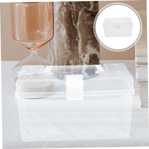 GRADENEVE Portable Medicine Cabinet with Buckle Closure