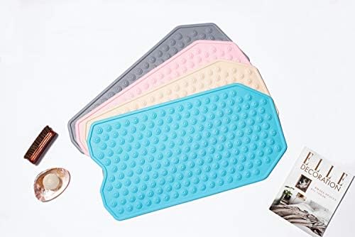 Original Refinished Bathtub Mat - No Suction Cup Rubber Grey 1