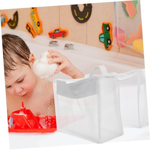 PERSELOSO Portable Mesh Bath Toy Organizer